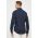 Armani Exchange camasa barbati, culoarea albastru marin, cu guler button-down, slim