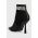 Karl Lagerfeld botine PANDARA femei, culoarea negru, cu toc cui, KL31353