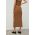 By Malene Birger fusta culoarea maro, midi, creion