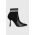 Karl Lagerfeld botine PANDARA femei, culoarea negru, cu toc cui, KL31353