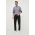 BOSS camasa din bumbac barbati, culoarea albastru marin, cu guler clasic, regular