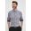 BOSS camasa din bumbac barbati, culoarea albastru marin, cu guler clasic, regular