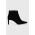 BOSS cizme din piele intoarsa Janet Bootie 70-S femei, culoarea negru, cu toc cui, 50498739