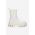 Buffalo botine culoarea bej, cu toc plat