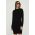 Armani Exchange rochie din lana culoarea negru, midi, drept