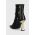 Karl Lagerfeld cizme de piele DEBUT femei, culoarea negru, cu toc drept, KL32059F