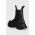 Karl Lagerfeld ghete chelsea de piele LUNA femei, culoarea negru, cu platforma, KL42944F