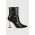 Karl Lagerfeld cizme de piele DEBUT femei, culoarea negru, cu toc drept, KL32059F