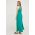 Answear Lab rochie culoarea verde, maxi, evazati