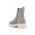 Geox cizme de piele D IRIDEA C femei, culoarea gri, cu toc plat, izolare usoara, D16HRC 00023 C9371