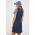 Abercrombie & Fitch rochie culoarea albastru marin, mini, drept