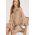 Answear Lab camasa femei, culoarea bej, cu guler clasic, relaxed