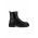 Geox bocanci de piele D IRIDEA K femei, culoarea negru, cu toc plat, D36HRK 00043 C9999