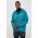 adidas Performance windbreaker Run It culoarea turcoaz, de tranzitie, oversize