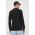 United Colors of Benetton longsleeve din bumbac culoarea negru, neted