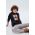 Mayoral bluza copii culoarea negru, cu glugă, cu imprimeu