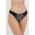 Chantelle chiloti brazilieni culoarea negru, transparent