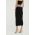 MICHAEL Michael Kors fusta culoarea negru, midi, creion