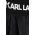 Karl Lagerfeld pantaloni scurti copii culoarea negru, modelator
