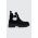 Answear Lab botine femei, culoarea negru, cu platforma