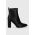 Answear Lab botine femei, culoarea negru, cu toc drept, izolare usoara