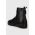 AGL cizme de piele MEGHAN BOOTIE femei, culoarea negru, cu platforma, D925503PGKV0191013