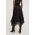 Answear Lab fusta culoarea negru, midi, evazati