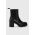 Charles Footwear ghete chelsea de piele Melby femei, culoarea negru, cu toc drept, Melby
