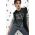 Medicine tricou din bumbac culoarea negru, cu imprimeu