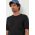 Sisley tricou din bumbac culoarea negru, neted