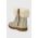 UGG ghete de zapada din piele pentru copii T JORIE II METALLIC culoarea auriu