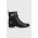 MICHAEL Michael Kors cizme de piele Rory femei, culoarea negru, cu toc plat, 40F2ROFE8L