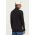 Samsoe Samsoe longsleeve din bumbac culoarea negru, uni