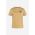 Fjallraven tricou Fox Boxy Logo Tee culoarea galben, cu imprimeu F87153.196-196