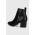 Answear Lab botine femei, culoarea negru, cu toc drept