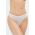 Emporio Armani Underwear tanga culoarea bej, transparent