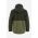 Fjallraven geacă de ploaie Vardag Hydratic Anorak bărbați, culoarea verde, de tranziție F86688 84773