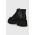 Copenhagen cizme de piele femei, culoarea negru, cu platforma, CPH134 vitello