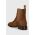 Gant botine din piele intoarsa Fayy femei, culoarea maro, cu toc plat, 27553384.G45