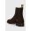 Gant botine din piele intoarsa Fayy femei, culoarea maro, cu toc plat, 27553384.G46