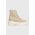 Steve Madden bocanci din piele intoarsa Gaja femei, culoarea bej, cu platforma, SM11002672