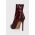 Steve Madden botine Kaylani femei, culoarea bordo, cu toc cui, SM19000030
