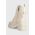 GOE bocanci de piele femei, culoarea bej, cu toc plat, izolare usoara, MM2N4040.BEIGE