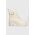 GOE bocanci de piele femei, culoarea bej, cu toc plat, izolare usoara, MM2N4040.BEIGE