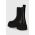 Tommy Jeans ghete chelsea de piele TJW FASHION CHELSEA femei, culoarea negru, cu platforma, EN0EN02295