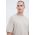 adidas tricou din bumbac culoarea bej, neted