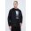 Boss Green bluza BOSS GREEN barbati, culoarea negru, cu glugă, neted