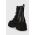Tommy Jeans bocanci de piele TJW LACE UP BOOT CHUNKY femei, culoarea negru, cu platforma, EN0EN02404
