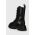 Pepe Jeans bocanci QUEEN BET femei, culoarea negru, cu toc plat, izolat, PLS50496