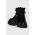 Pepe Jeans bocanci QUEEN ICE femei, culoarea negru, cu toc plat, izolat, PLS50498